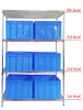 Chrome Plated Wired Shelf Units