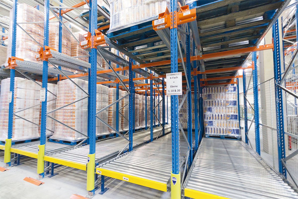 Pallet Flow Rack/Gravity Flow Racks - Viktor