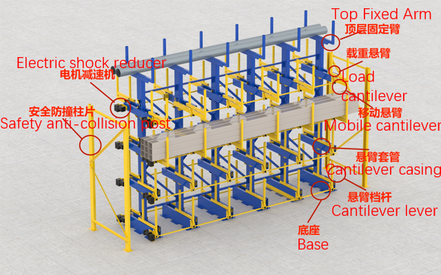 Electric Telescopic Cantilever Rack