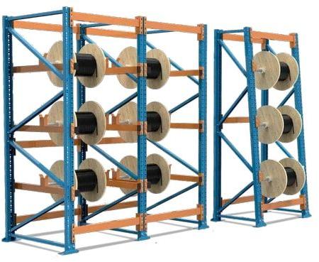 Wire Reel Racks | Pallet Rack Reel Holder