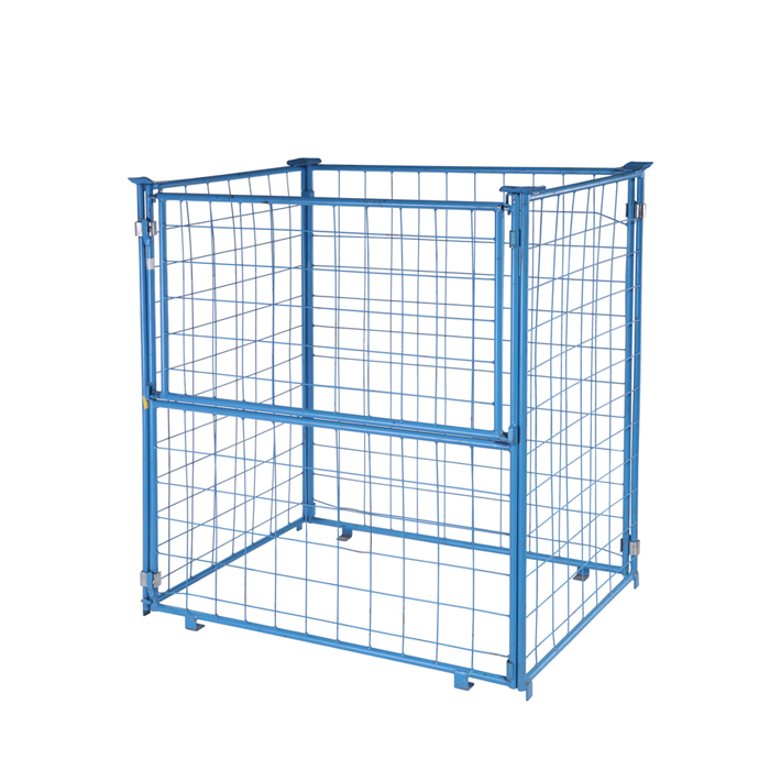 Optimizing Warehouse Or Garage Organization with Stackable Pallet Cages