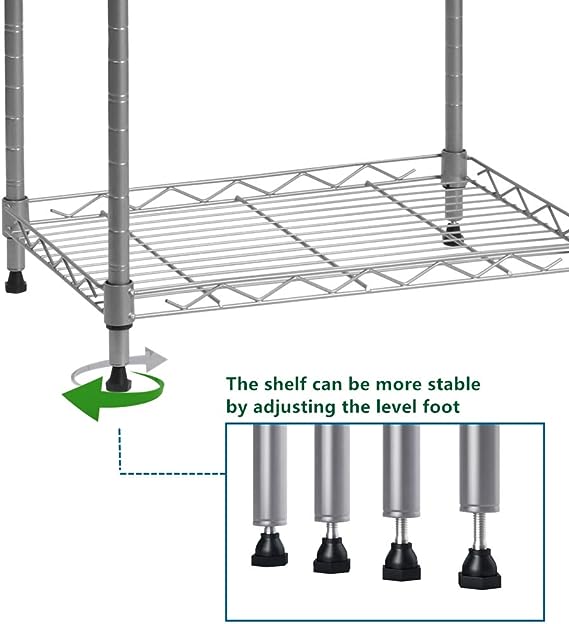 Chrome Plated Wired Shelf Units