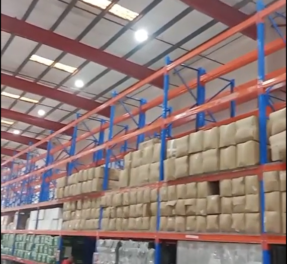 The Feedback Video about Heavy Duty Rack & Packing Carton From Our Client