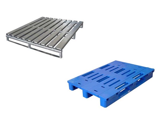 Difference between Steel Pallet And Plastic Pallet