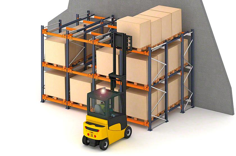 Push Back Rack - High Density Rack System