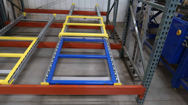 Push Back Rack - High Density Rack System