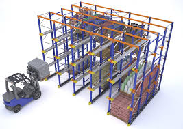 Drive In Racking System – High-Density Storage for Bulk Palletized Goods
