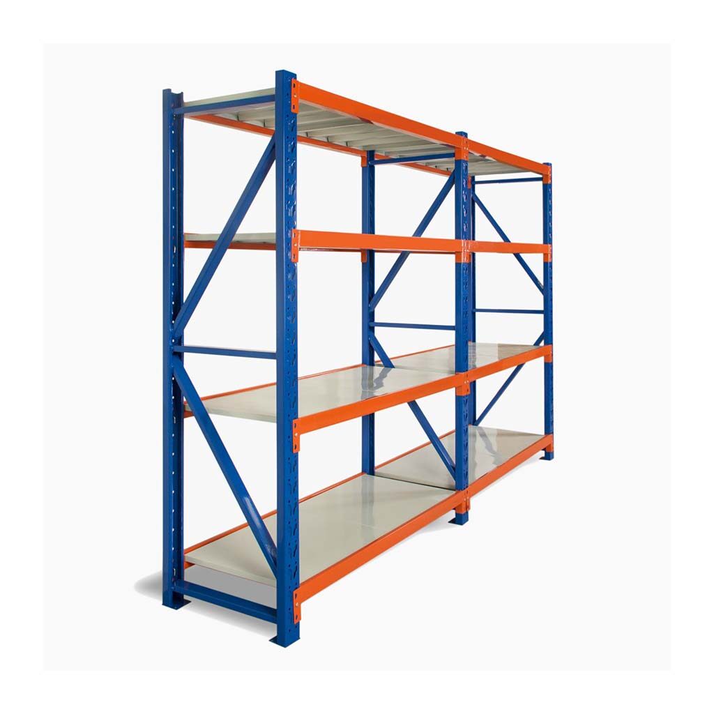 Medium Duty Industrial Shelving System – Modular Storage for Semi-Heavy Loads