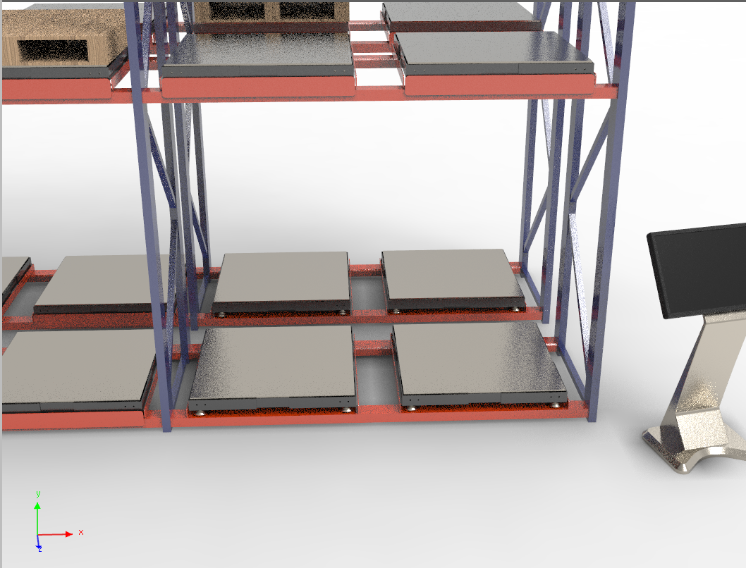 Heavy Duty Smart Weighting Shelf